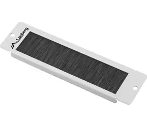 Lanberg AK-1104-S šedý / Kartáčový panel / pro 10" nástěnné rozváděče