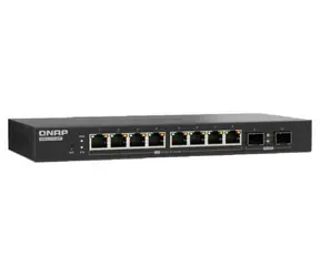 QNAP QSW-L2110-10T / Switch / 8x 2,5GbE RJ45 / 2x 10GbE RJ45 / Lite Managed