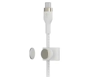 Belkin BOOST CHARGE Pro Flex / Kabel / USB-C na Lightning / Silikonový