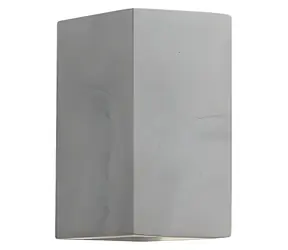 Nova Luce CADMO S WALL GREY 2 šedá / Nástěnné svítidlo / IP65 / 2x3 W