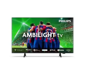 50" Philips 50PUS8309/12 černá / Televize / 4K UHD / LED / Ambilight / Titan OS / Wi-Fi / Bluetooth 5.2 / 20 W