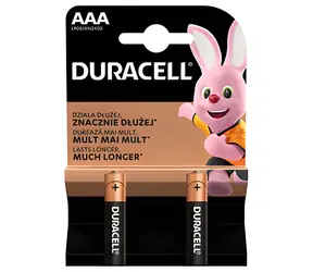 Duracell Basic AAA / Baterie / alkalická / 1,5 V / 2 ks