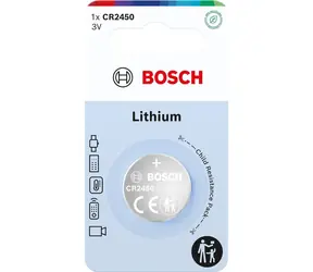 Bosch CR2450B1/00 / Knoflíková baterie / lithiová / 3V / 1 ks / v blistru