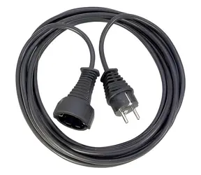 Brennenstuhl Prodlužovací kabel černý / Prodlužovací kabel / 25 m / Zástrčka - zásuvka typ F