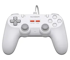 GameSir T3 WT Tegenaria Lite bílá / Herní ovladač / drátový / Hallův efekt / 1000 Hz / PC