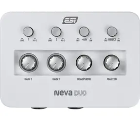 ESI Neva Duo / USB audio rozhraní / 24 bit/192 kHz / 2x combo XLR/Jack / USB-C
