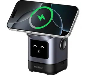 Ugreen Uno W709 / Bezdrátová nabíječka 2v1 / MagSafe/Qi2 / USB-C / 15 W