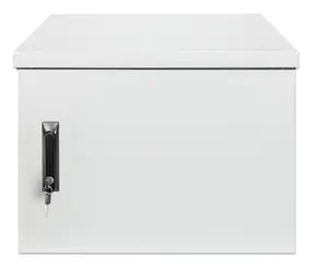 Intellinet 9U 615x600 mm šedá / Nástěnný rozvaděč / 19" / IP55 / aktivní chlazení / nosnost 100 kg