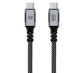 Conceptronic USB-C - USB-C černá / Kabel / USB 3.2 Gen 2x2 / PD 100W / 20 Gbit/s / 1,2 m