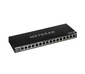 NETGEAR GS316P / Switch / 16x Gigabit PoE+ / 115 W / Neřízený