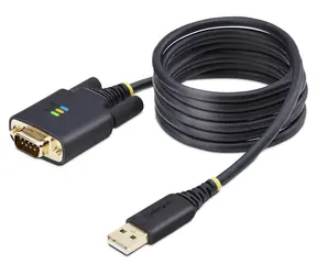 StarTech adaptér USB na sériový port RS232 / Adaptér / USB-A (M) - DB-9 (M) / šroubovací / 2 m
