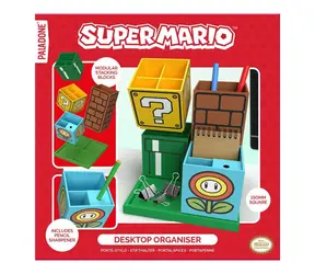 Paladone Organizér na tužky Super Mario / Organizér / S integrovaným ořezávátkem