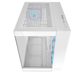 COUGAR FV150 ARGB bílá / PC skříň / Midi Tower / ATX / micro-ATX / mini-ITX / tvrzené sklo / bez zdroje