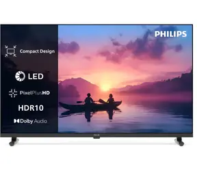 24" Philips 24PHS6050/12 černá / Televize / LED / HD ready / Titan OS / DVB-T2/C/S2 / Wi-Fi