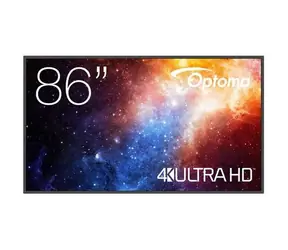 86" Optoma N3861K černá / Komerční panel / 4K UHD / Android 11 / 24/7 / HDMI