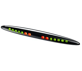 SteelMate PTS411M21 / Parkovací asistent / 4 senzory 16 mm / LED displej M21 / 12/24V