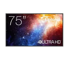 75" Optoma N3751K černá / Profesionální displej / 4K UHD / Android 11 / 3x HDMI / Wi-Fi / MediaPlayer