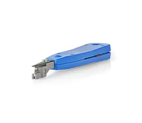 Nedis Krimpovací kleště CAT6/CAT7 modrá / Krimpovací kleště / LSA/Krone / ABS / úderový mechanismus