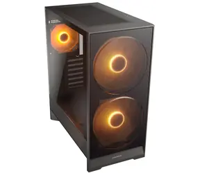COUGAR Airface 180 černá / Skříň PC / Midi Tower / ARGB / tvrzené sklo / ATX