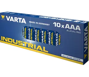 Varta Industrial AAA (LR03) / Baterie / 1,5V / alkalická / 10 ks