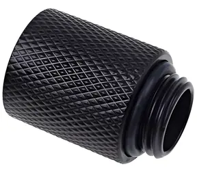 Alphacool Eiszapfen 20mm G1/4 černá / Prodlužovací šroubení / Vodní chlazení / Mosaz / Rovné