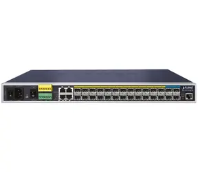 Planet IGS-6325-20S4C4X / Switch průmyslový L3 / 4x 1Gb + 10x 1Gb/2,5Gb SFP / 4x 10Gb SFP+ / -40 až 75°C / IP30