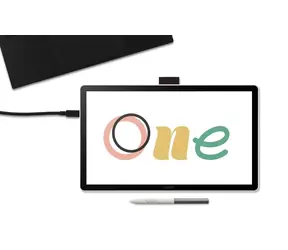 Wacom One 14 / Grafický tablet s displejem / 14" Full HD / IPS / pero Wacom One Pen