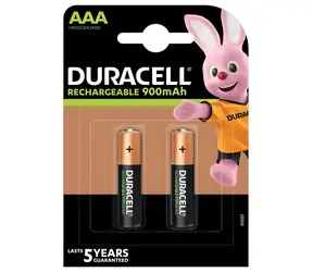Duracell StayCharged AAA / Nabíjecí baterie / NiMH / 900 mAh / 1,2 V / 2 ks