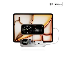 ZENS 4v1 bezdrátová nabíječka 60W / Bezdrátová nabíječka / 4x zařízení / USB-C výstup
