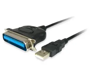 Equip černá / Adaptér / USB-A - Centronics 36 IEEE1284 / 1,5 m