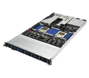 ASUS RS700A-E12-RS12U / Server / AMD EPYC 9004 / 2x SP5 / 24x DDR5 / 12x NVMe Gen5 / 2x 10GbE / 2600W / 1U