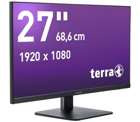 27" TERRA LCD 2727W V3 černá / Monitor / IPS / 1920 x 1080 / 5ms / HDMI+DP+USB-C