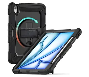 Tech-Protect Solid360 černá / Pouzdro / Apple iPad Air 11" (2024/2025/2026)