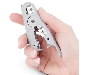 StarTech Rotační stripovací a řezací nástroj na kabely šedá / Stripovací nástroj / délka 110 mm / šířka 45 mm