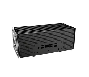 Akasa Turing černá / Skříň pro Intel NUC / Pasivní chlazení / LGA1700 / OEM