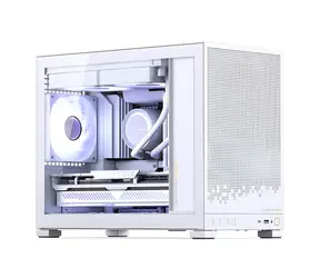 Jonsbo D32 STD bílá / Skříň / mATX / Mini / Tvrzené sklo