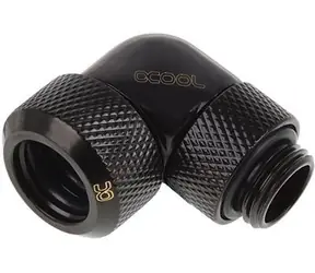 Alphacool Eiszapfen 13mm G1/4 černá / Fitink / 90° otočný / pro hardtube chlazení