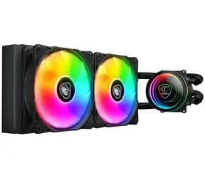 Cougar Poseidon Elite ARGB 240 černá / Vodní chladič CPU / 2x 120mm / 500-2200 RPM / Intel & AMD