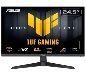 24,5" ASUS TUF Gaming VG259Q5A černá / Monitor / Fast IPS / FHD / 200Hz / 1ms / HDMI+DP / Repro