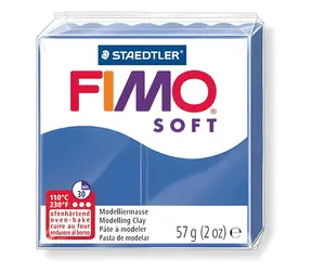 FIMO Modelovací hmota Soft jasně modrá / 56 g / Pečení v troubě 110°C