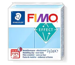FIMO Modelovací hmota Effect tyrkysová / 58 g / Pečení 110 °C