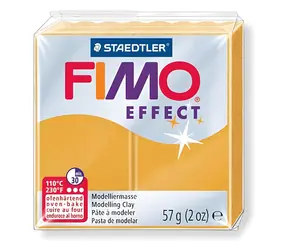 FIMO Modelovací hmota Effect Metallic zlatá / 57 g / kovový třpytivý efekt / pečení 110 °C, 30 min