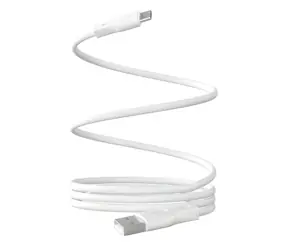 Puro Magnetic bílá / Magnetický kabel / USB-A - USB-C / 10 W / 1 m