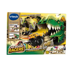 VTECH Závodní dráha Dino Adventure Set / 360 cm / světla a zvuk / od 5 let