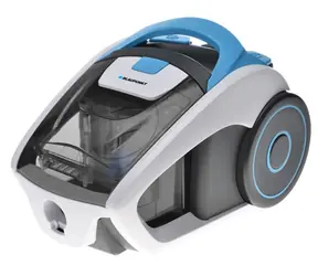 Blaupunkt VCC301 bílo-modrá / Bezsáčkový vysavač / 700W / HEPA 13 / 1,2 l / 77 dB