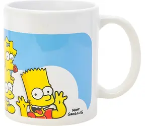 STOR Hrneček keramický 325 ml Simpsonovi - Obláčky / Keramika / Dárková krabička