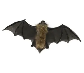 RAPPA Dekorace netopýr 40 cm / Halloweenská dekorace / Rozpětí křídel 40 cm