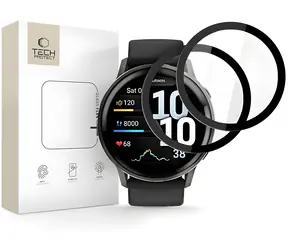 Tech-Protect Glass Flex+ pro Garmin Venu 4 45mm černá / Ochranné sklo / 2 ks
