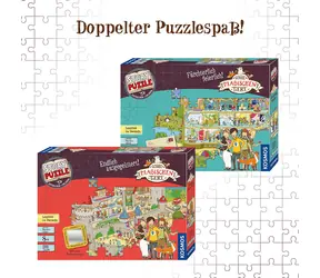 KOSMOS Škola kouzelných zvířat Puzzle: Konečně rozlousknuto! / 200 dílků / od 8 let