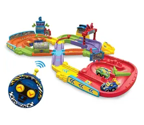 VTECH Tut Tut Baby Racers Závodní dráha s RC autem / Zvuky a světla / od 12 měsíců do 5 let